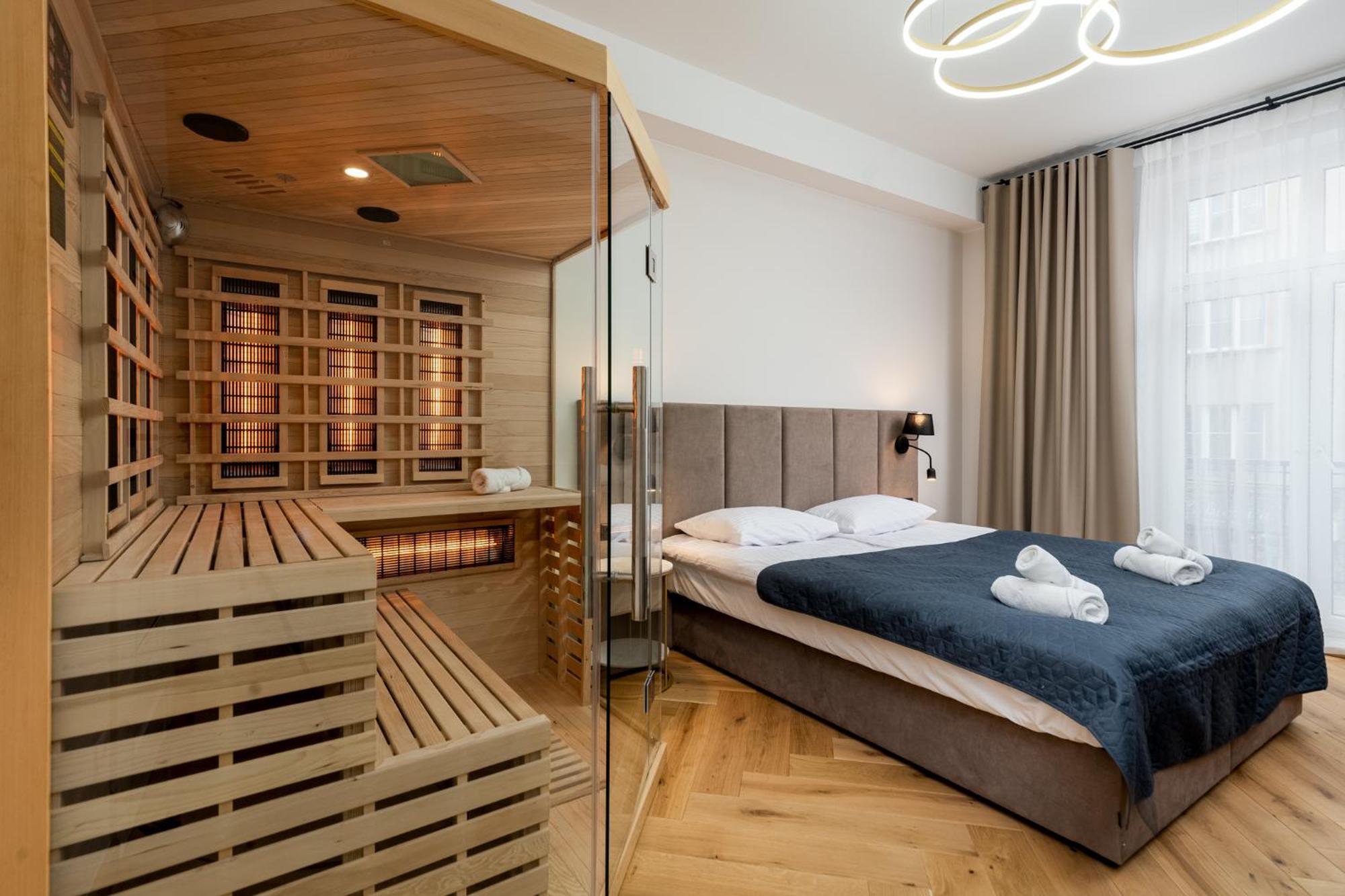Spa Bedrooms With Sauna&Bath And Free Parking Krasków Eksteriør bilde