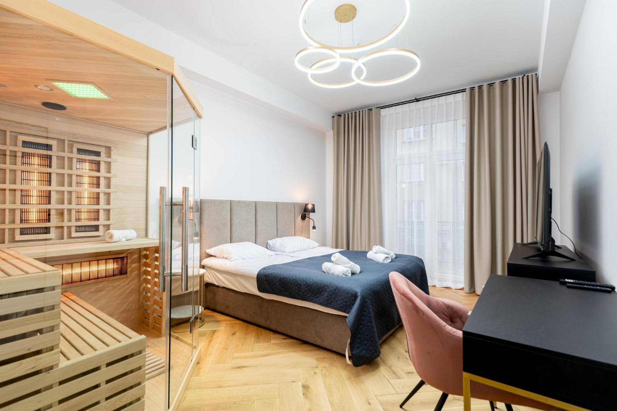 Spa Bedrooms With Sauna&Bath And Free Parking Krasków Eksteriør bilde